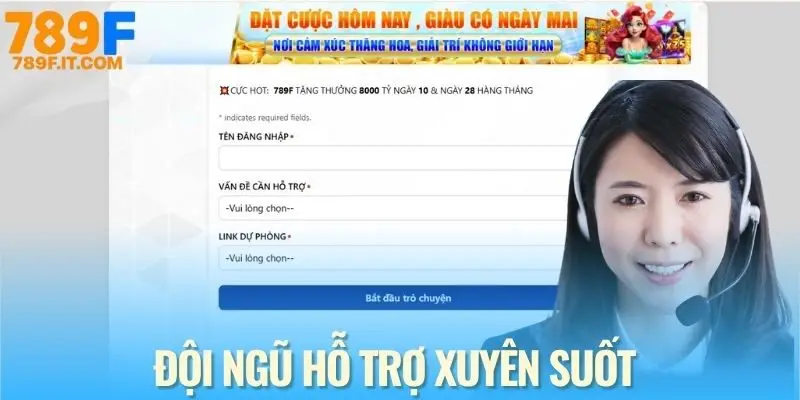 Đội ngũ hỗ trợ người dùng siêu tận tâm