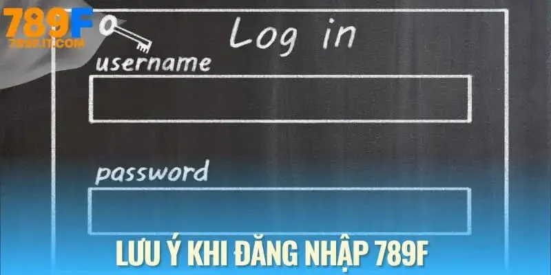 Lưu ý các vấn đề sau để đăng nhập 789F suôn mượt hơn
